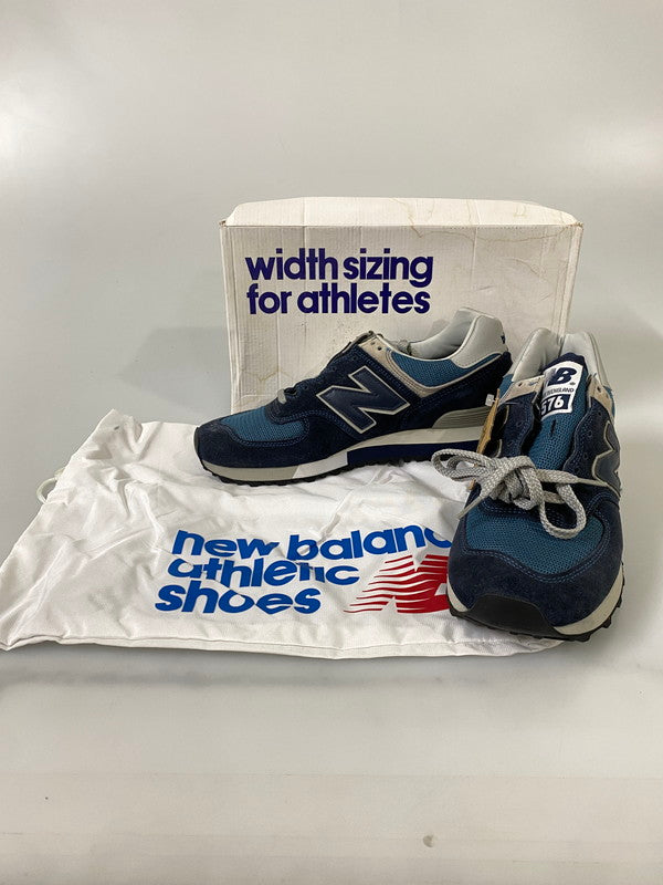 【中古品】【メンズ】 NEW BALANCE ニューバランス OM576OGN 靴 シューズ スニーカー 162-260916-hu-22-min カラー：ネイビー 万代Net店