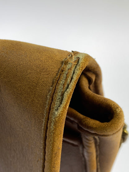 【現状渡し品】【メンズ】 OLD COACH オールド コーチ ショルダーバッグ ビジネスバッグ カバン レザー 180-261004-hu-21-min カラー：キャメル系 万代Net店