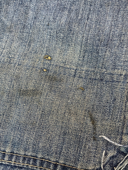 【現状渡し品】【メンズ】 BICMAC ビックマック 70S DENIM COVERALL 70年代 デニム カバーオール アウター 146-260915-jt-04-min サイズ：サイズ不明 下記参照 カラー：インディゴ 万代Net店