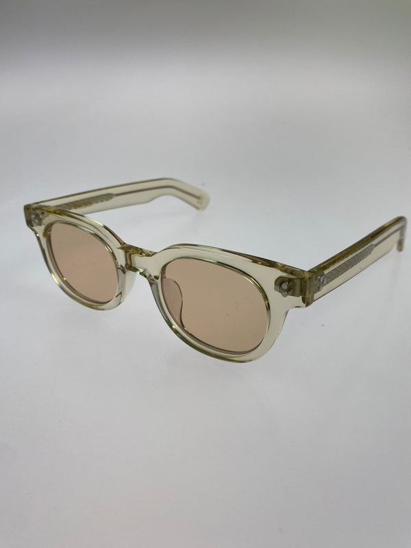 【中古品】【メンズ】 H OPTICAL エイチ オプティカル SUNGLASSES クリアサングラス アイウェア 203-260917-yn-20-min サイズ：46-23-150 カラー：クリア（シャンパンカラー） 万代Net店