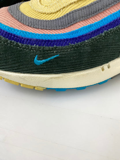 【中古品】【メンズ】 SEAN WOTHERSPOON×NIKE ショーン ウェザースプーン ナイキ AIR MAX 1/97 SW エア マックス AJ4219-400 靴 シューズ スニーカー 160-260916-hu-08-min カラー：LIGHT BLUE FURY/LEMON WASH 万代Net店