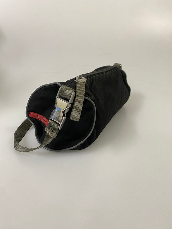 【中古品】【メンズ】 PRADA SPORT プラダスポーツ MINI BOSTON BAG ミニ ボストン バッグ カバン 鞄 180-260918-hu-42-min カラー：ブラック 万代Net店