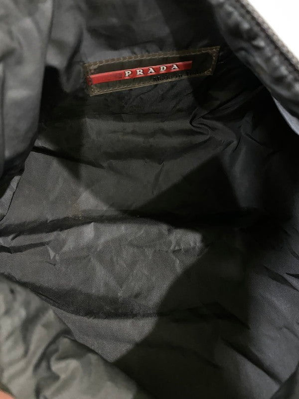 【中古品】【メンズ】 PRADA SPORT プラダスポーツ MINI BOSTON BAG ミニ ボストン バッグ カバン 鞄 180-260918-hu-42-min カラー：ブラック 万代Net店