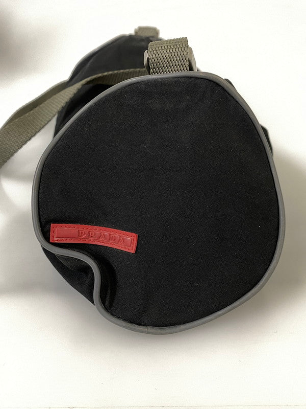 【中古品】【メンズ】 PRADA SPORT プラダスポーツ MINI BOSTON BAG ミニ ボストン バッグ カバン 鞄 180-260918-hu-42-min カラー：ブラック 万代Net店