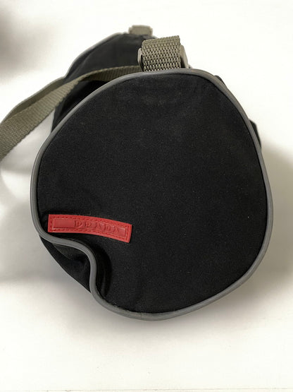 【中古品】【メンズ】 PRADA SPORT プラダスポーツ MINI BOSTON BAG ミニ ボストン バッグ カバン 鞄 180-260918-hu-42-min カラー：ブラック 万代Net店