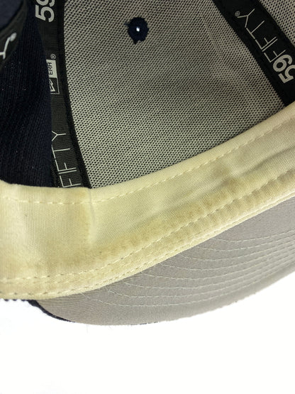 【中古品】【メンズ】 NEWERA ニューエラ NEW YORK YANKEES CORDUROY CAP ニューヨーク ヤンキース コーデュロイ キャップ 帽子 185-260923-hu-38-min サイズ：7 1/2 （59.6cm） カラー：ネイビー 万代Net店