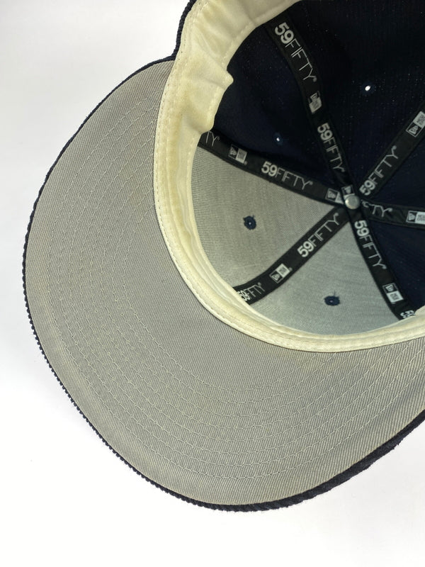 【中古品】【メンズ】 NEWERA ニューエラ NEW YORK YANKEES CORDUROY CAP ニューヨーク ヤンキース コーデュロイ キャップ 帽子 185-260923-hu-38-min サイズ：7 1/2 （59.6cm） カラー：ネイビー 万代Net店