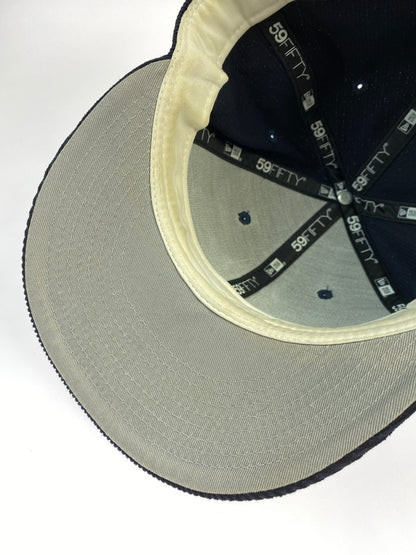 【中古品】【メンズ】 NEWERA ニューエラ NEW YORK YANKEES CORDUROY CAP ニューヨーク ヤンキース コーデュロイ キャップ 帽子 185-260923-hu-38-min サイズ：7 1/2 （59.6cm） カラー：ネイビー 万代Net店