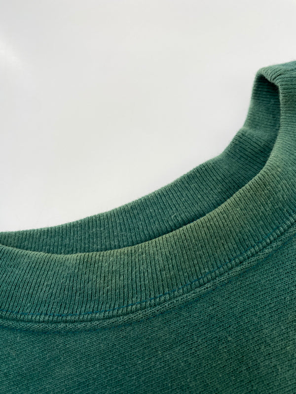 【現状渡し品】【メンズ】 CHAMPION チャンピオン 90年代 REVERSE WEAVE SWEATSHIRT リバース ウィーブ スウェットトップス 146-260915-jt-33-min サイズ：XL カラー：グリーン 万代Net店