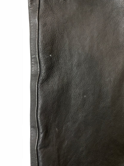 【中古品】【メンズ】 DIESEL ディーゼル LAMB LEATHER PANT ラム レザー パンツ ボトムス 152-260918-hu-10-min サイズ：30 カラー：ブラック 万代Net店
