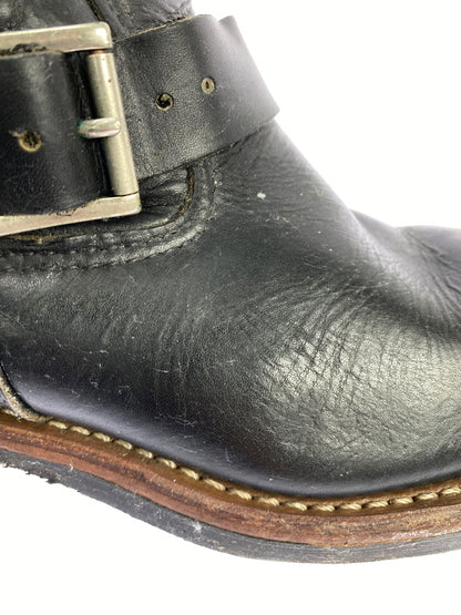 【現状渡し品】【メンズ】 REDWING レッドウィング 11INCH ENGINEER 9085 11インチ エンジニアブーツ 靴 164-260917-yn-09-min サイズ：27.0cm カラー：ブラック 万代Net店