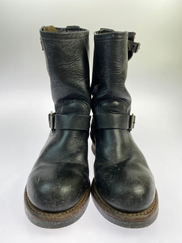 【現状渡し品】【メンズ】 REDWING レッドウィング 11INCH ENGINEER 9085 11インチ エンジニアブーツ 靴 164-260917-yn-09-min サイズ：27.0cm カラー：ブラック 万代Net店