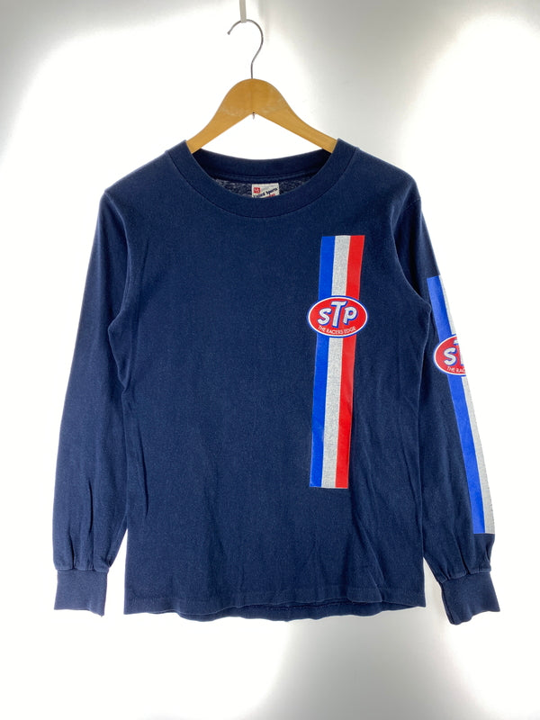 【中古品】【メンズ】 STP エスティーピー 90年代 LS TEE 長袖 Tシャツ トップス 146-260915-jt-32-min サイズ：S カラー：ネイビー 万代Net店