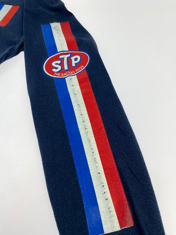 【中古品】【メンズ】 STP エスティーピー 90年代 LS TEE 長袖 Tシャツ トップス 146-260915-jt-32-min サイズ：S カラー：ネイビー 万代Net店