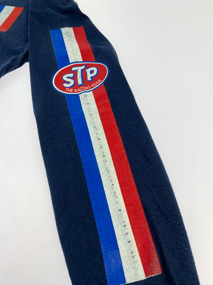 【中古品】【メンズ】 STP エスティーピー 90年代 LS TEE 長袖 Tシャツ トップス 146-260915-jt-32-min サイズ：S カラー：ネイビー 万代Net店