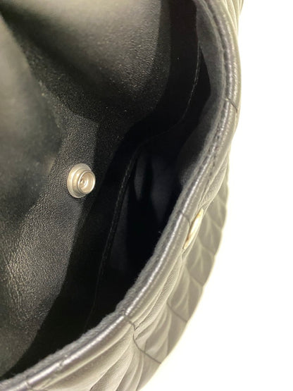 【中古品】【レディース】 SCHOTT ショット PADDED LEATHER BANANA BAG パデッド レザー バナナ バッグ 188-260918-hu-43-min カラー：ブラック 万代Net店
