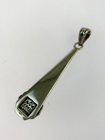 【中古品】【メンズ】 SAAD サード ホピ族 サンフェイス ペンダントトップ アクサセリー 192-260923-hu-26-min カラー：シルバー 万代Net店