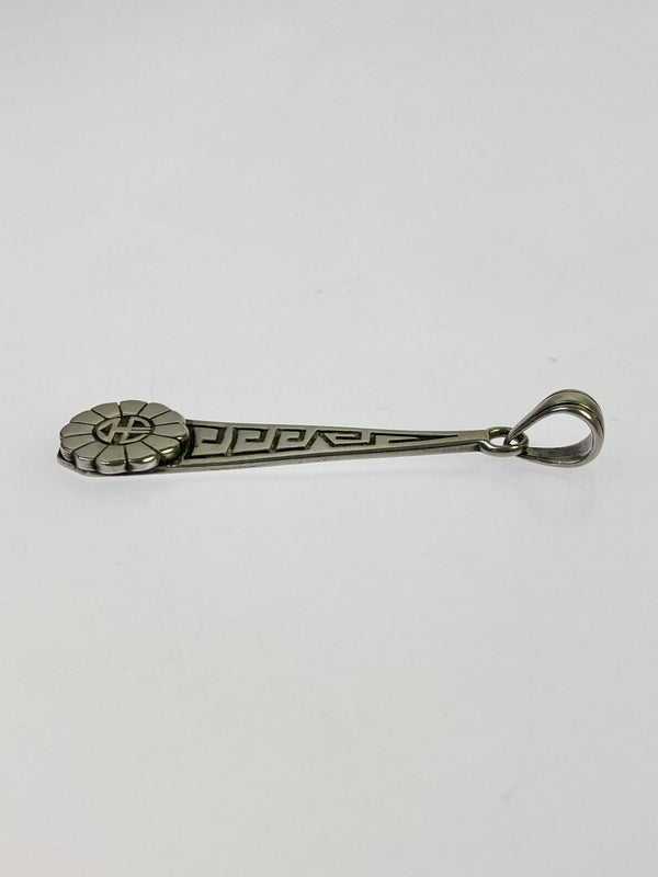 【中古品】【メンズ】 SAAD サード ホピ族 サンフェイス ペンダントトップ アクサセリー 192-260923-hu-26-min カラー：シルバー 万代Net店