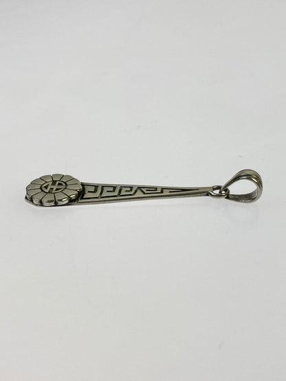 【中古品】【メンズ】 SAAD サード ホピ族 サンフェイス ペンダントトップ アクサセリー 192-260923-hu-26-min カラー：シルバー 万代Net店
