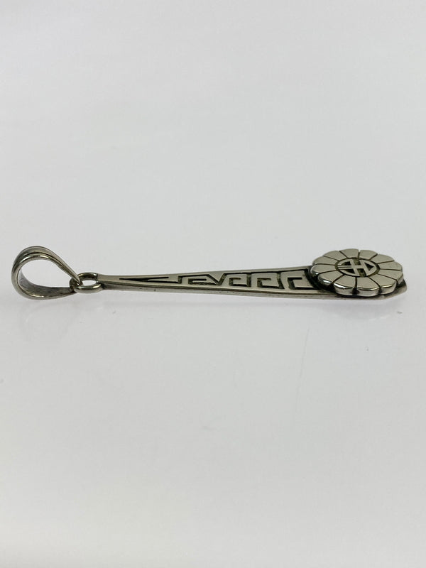 【中古品】【メンズ】 SAAD サード ホピ族 サンフェイス ペンダントトップ アクサセリー 192-260923-hu-26-min カラー：シルバー 万代Net店