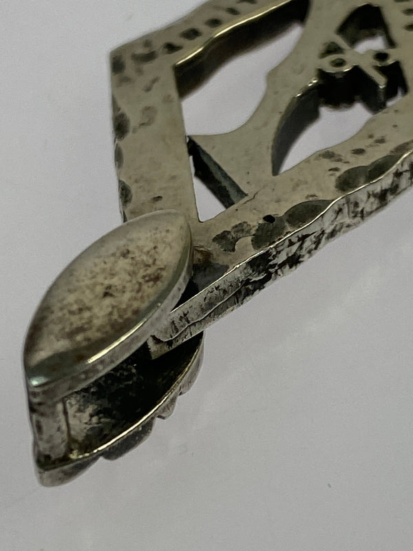 【中古品】【メンズ】 SKULL FLIGHT スカル フライト 1% PENDANT TOP ペンダントトップ アクサセリー 192-260923-hu-29-min カラー：シルバー 万代Net店