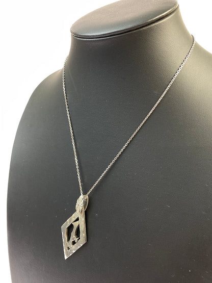【中古品】【メンズ】 SKULL FLIGHT スカル フライト 1% PENDANT TOP ペンダントトップ アクサセリー 192-260923-hu-29-min カラー：シルバー 万代Net店