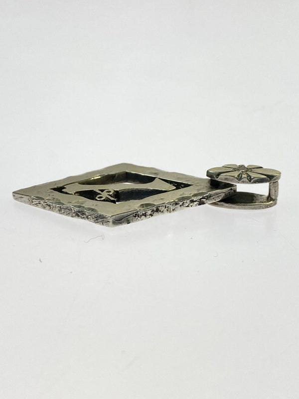 【中古品】【メンズ】 SKULL FLIGHT スカル フライト 1% PENDANT TOP ペンダントトップ アクサセリー 192-260923-hu-29-min カラー：シルバー 万代Net店