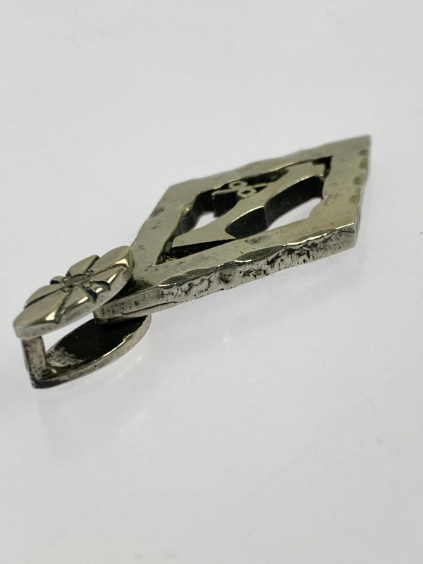 【中古品】【メンズ】 SKULL FLIGHT スカル フライト 1% PENDANT TOP ペンダントトップ アクサセリー 192-260923-hu-29-min カラー：シルバー 万代Net店