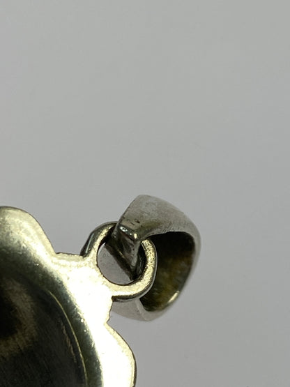 【中古品】【メンズ】 SAAD サード 銀縄 ターコイズ ペンダントトップ アクサセリー 192-260923-hu-36-min カラー：シルバー 万代Net店