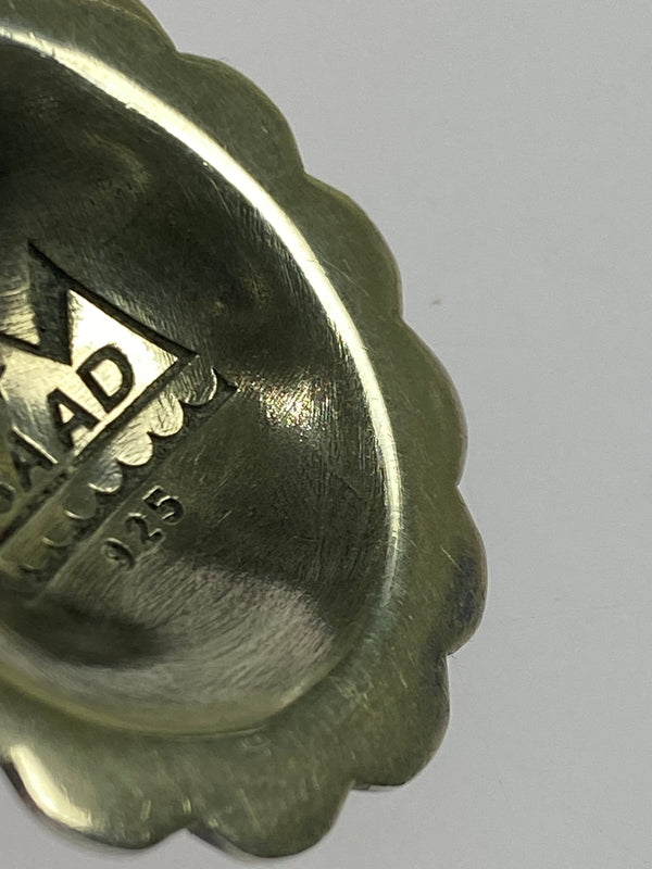 【中古品】【メンズ】 SAAD サード 銀縄 ターコイズ ペンダントトップ アクサセリー 192-260923-hu-36-min カラー：シルバー 万代Net店