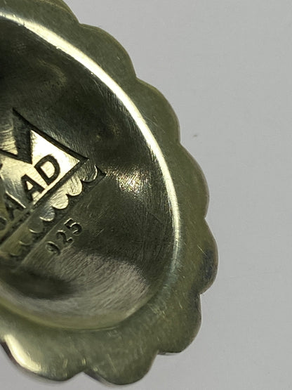 【中古品】【メンズ】 SAAD サード 銀縄 ターコイズ ペンダントトップ アクサセリー 192-260923-hu-36-min カラー：シルバー 万代Net店