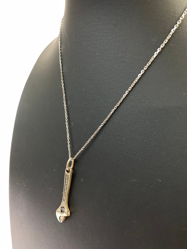 【中古品】【メンズ】 モンキーレンチ ペンダントトップ チャーム アクセサリー 193-260923-hu-31-min カラー：シルバー 万代Net店