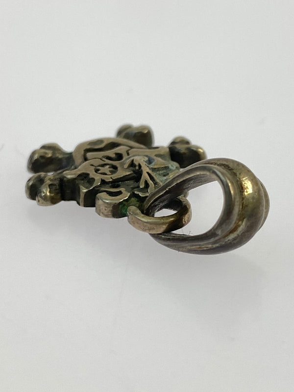 【中古品】【メンズ】 666スカル ペンダントトップ アクサセリー 193-260923-hu-32-min カラー：シルバー 万代Net店