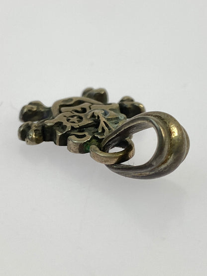 【中古品】【メンズ】 666スカル ペンダントトップ アクサセリー 193-260923-hu-32-min カラー：シルバー 万代Net店