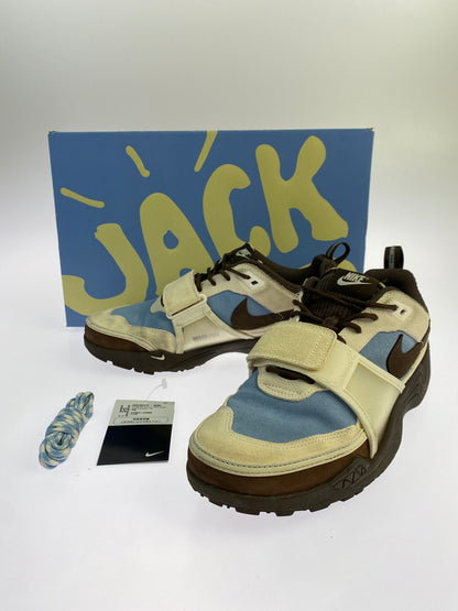 【中古品】【メンズ】 NIKE ナイキ TRAVIS SCOTT × ZOOM FIELD JAXX HQ3072-400 トラヴィス スコット ズーム フィールド ジャックス スニーカー 靴 160-260917-yn-03-min サイズ：28.5cm US10.5 カラー：LECHE BLUE/BAROQUE BROWN 万代Net店