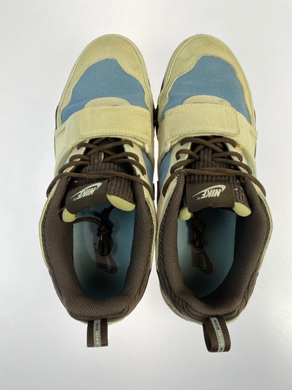 【中古品】【メンズ】 NIKE ナイキ TRAVIS SCOTT × ZOOM FIELD JAXX HQ3072-400 トラヴィス スコット ズーム フィールド ジャックス スニーカー 靴 160-260917-yn-03-min サイズ：28.5cm US10.5 カラー：LECHE BLUE/BAROQUE BROWN 万代Net店