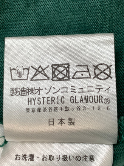 【中古品】【メンズ】 HYSTERIC GLOMOUR ヒステリックグラマー SS TEE 02261CT09 Tシャツ トップス 140-260915-jt-10-min サイズ：L カラー：グリーン 万代Net店