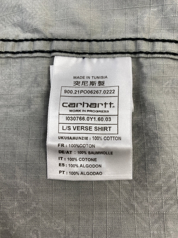 【中古品】【メンズ】 CARHARTT WIP カーハート ワーク イン プログレス LS VERSE SHIRT ヴァース シャツ トップス 142-260915-jt-25-min サイズ：L カラー：ブラック 万代Net店