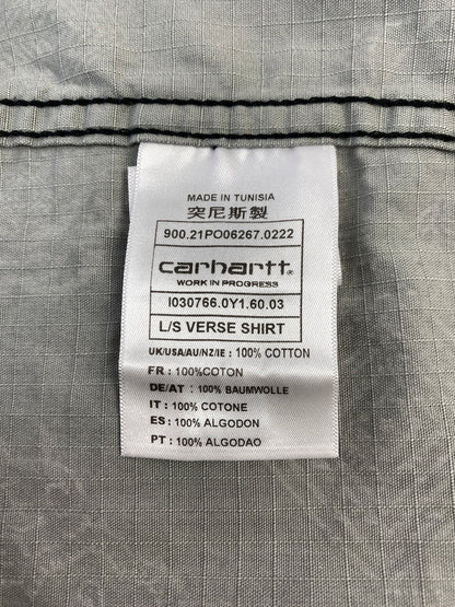 【中古品】【メンズ】 CARHARTT WIP カーハート ワーク イン プログレス LS VERSE SHIRT ヴァース シャツ トップス 142-260915-jt-25-min サイズ：L カラー：ブラック 万代Net店