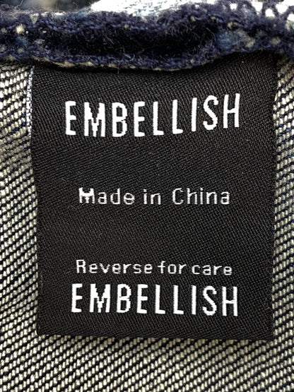 【中古品】【メンズ】 EMBELLISH エンブリッシュ DAMAGE DENIM ダメージ デニム パンツ ボトムス ジーパン 140-260916-hu-68-min サイズ：34 カラー：インディゴ 万代Net店
