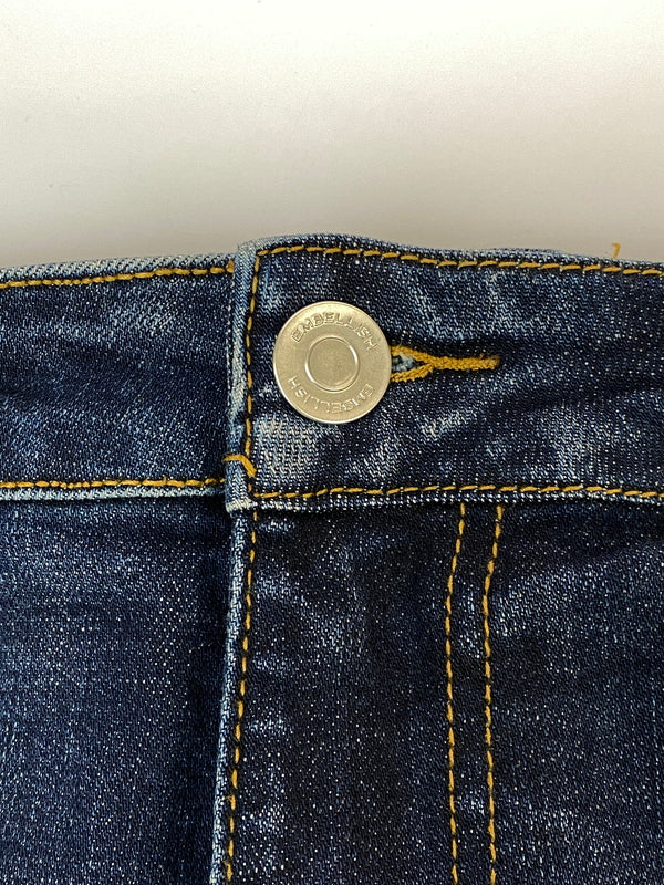 【中古品】【メンズ】 EMBELLISH エンブリッシュ DAMAGE DENIM ダメージ デニム パンツ ボトムス ジーパン 140-260916-hu-68-min サイズ：34 カラー：インディゴ 万代Net店