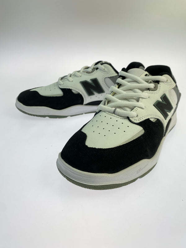 【中古品】【メンズ】 NEW BALANCE ニューバランス NUMERIC NM1010CL ヌメリック スニーカー 靴 163-260917-yn-07-min サイズ：26.5cm カラー：ブラック/ホワイト/グレー 万代Net店