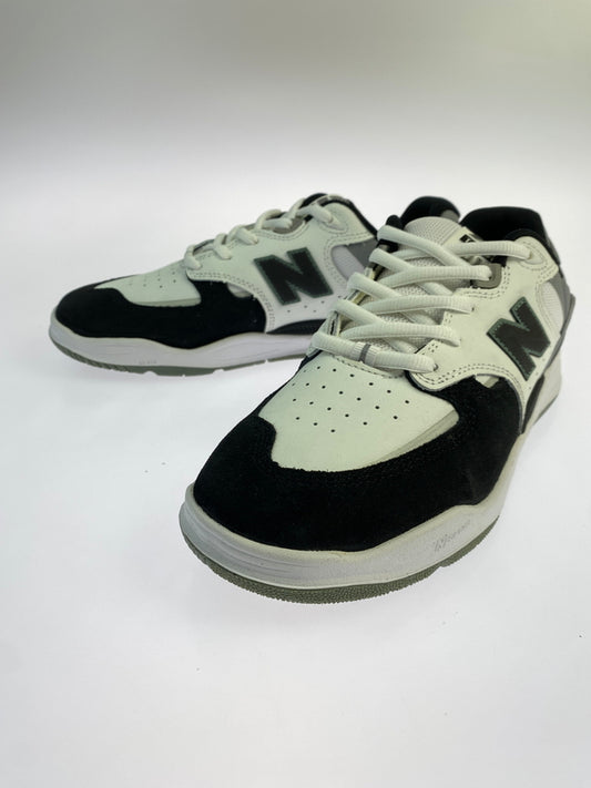 【中古品】【メンズ】 NEW BALANCE ニューバランス NUMERIC NM1010CL ヌメリック スニーカー 靴 163-260917-yn-07-min サイズ：26.5cm カラー：ブラック/ホワイト/グレー 万代Net店