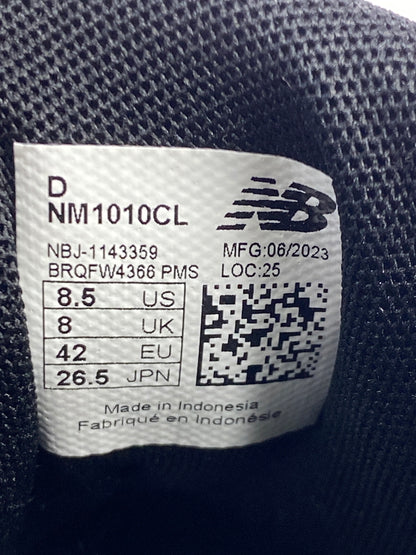 【中古品】【メンズ】 NEW BALANCE ニューバランス NUMERIC NM1010CL ヌメリック スニーカー 靴 163-260917-yn-07-min サイズ：26.5cm カラー：ブラック/ホワイト/グレー 万代Net店