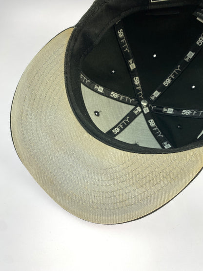 【中古品】【メンズ】 SUPREME×NEW ERA シュプリーム ニューエラ MONEY BOX LOGO CAP マネー ボックス ロゴ キャップ 185-260923-hu-39-min サイズ：7 5/8 （60.6cm） カラー：ブラック 万代Net店