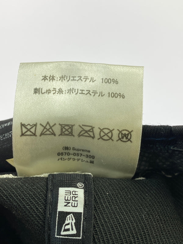【中古品】【メンズ】 SUPREME×NEW ERA シュプリーム ニューエラ MONEY BOX LOGO CAP マネー ボックス ロゴ キャップ 185-260923-hu-39-min サイズ：7 5/8 （60.6cm） カラー：ブラック 万代Net店