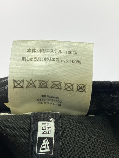 【中古品】【メンズ】 SUPREME×NEW ERA シュプリーム ニューエラ MONEY BOX LOGO CAP マネー ボックス ロゴ キャップ 185-260923-hu-39-min サイズ：7 5/8 （60.6cm） カラー：ブラック 万代Net店