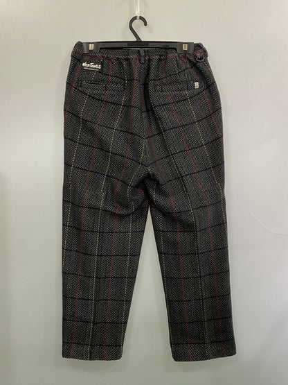 【中古品】【メンズ】 MAGIC STICK マジックスティック ×WILDTHINGS EASY PANT ワイルドシングス イージーパンツ ボトムス 153-260916-hu-69-min サイズ：L カラー：グレー/ブラック/レッド（チェック） 万代Net店