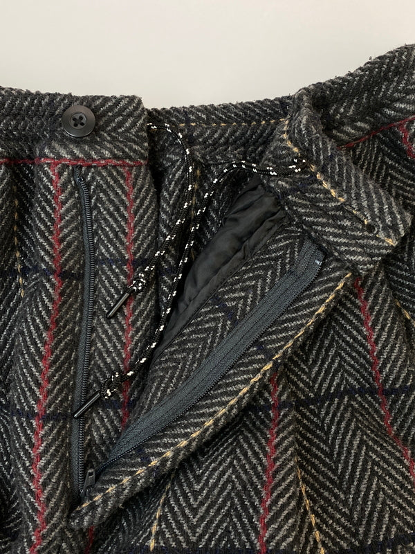 【中古品】【メンズ】 MAGIC STICK マジックスティック ×WILDTHINGS EASY PANT ワイルドシングス イージーパンツ ボトムス 153-260916-hu-69-min サイズ：L カラー：グレー/ブラック/レッド（チェック） 万代Net店