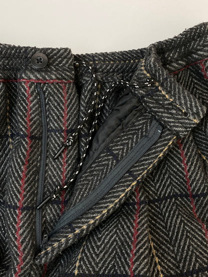 【中古品】【メンズ】 MAGIC STICK マジックスティック ×WILDTHINGS EASY PANT ワイルドシングス イージーパンツ ボトムス 153-260916-hu-69-min サイズ：L カラー：グレー/ブラック/レッド（チェック） 万代Net店